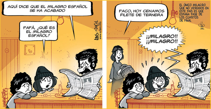 Comic Economía Revista 3 Puntos mes junio